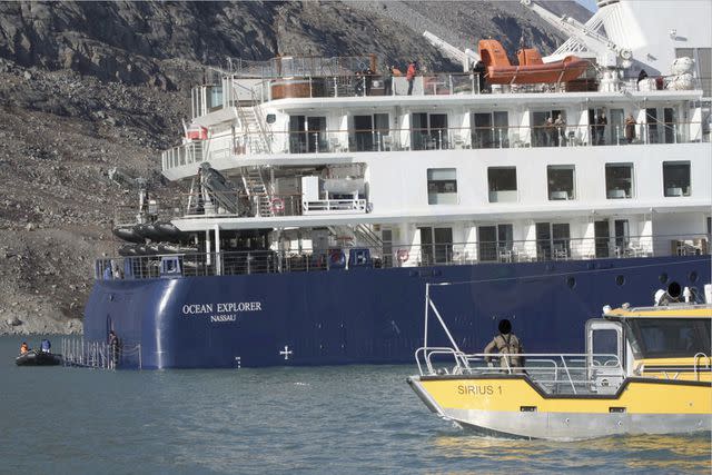 <p>SIRIUS/Joint Arctic Command via AP</p> The vessel is 343 feet long and 60 feet wide