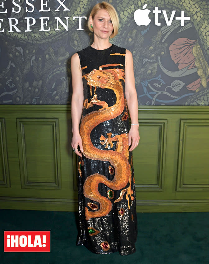 Claire Danes vestido dragón