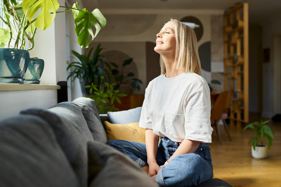 The best treatment for PMDD is typically working with a therapist, who might ask you to keep a diary, take up physical activity or start meditating. (Photo via Getty Images)