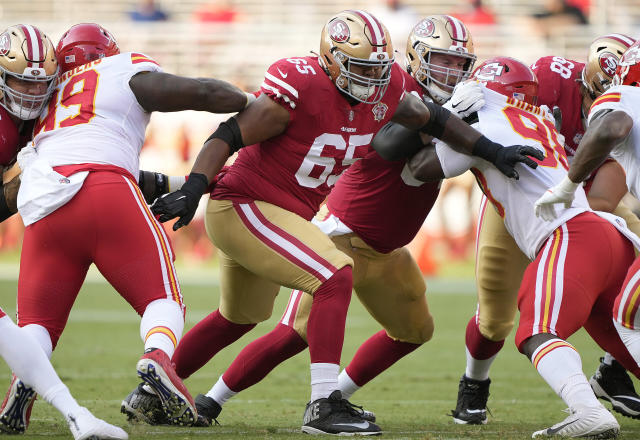 Strong offseason for OL Aaron Banks key for 49ers in 2022 - Yahoo Sports