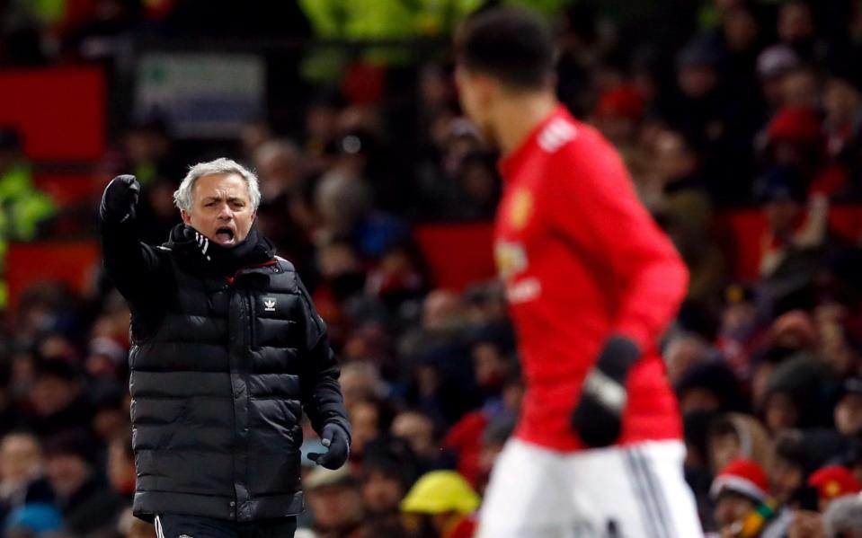 Jose Mourinho has hit out at his United players again - PA