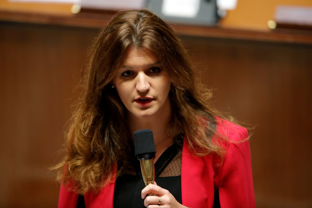 Marlene Schiappa will be on the cover of the French edition of Playboy  (REUTERS)