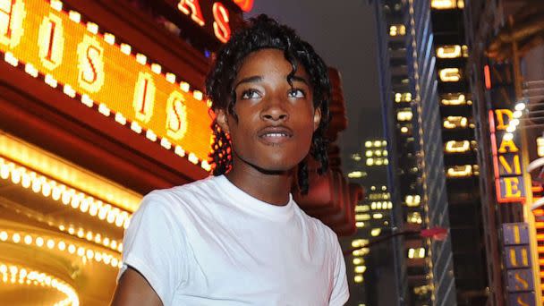 PHOTO: JJordan Neely is pictured before going to see the Michael Jackson movie, 'This is It' outside the Regal Cinemas on 8th Ave. and 42nd St. in Times Square, New York, in 2009. (New York Daily News/TNS via Getty Images, FILE)
