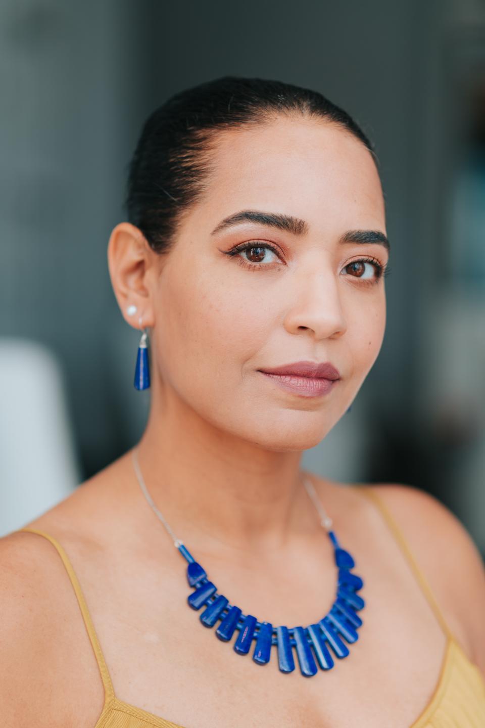 Luminous Sky Lapis Necklace and Earrings by Daria Day