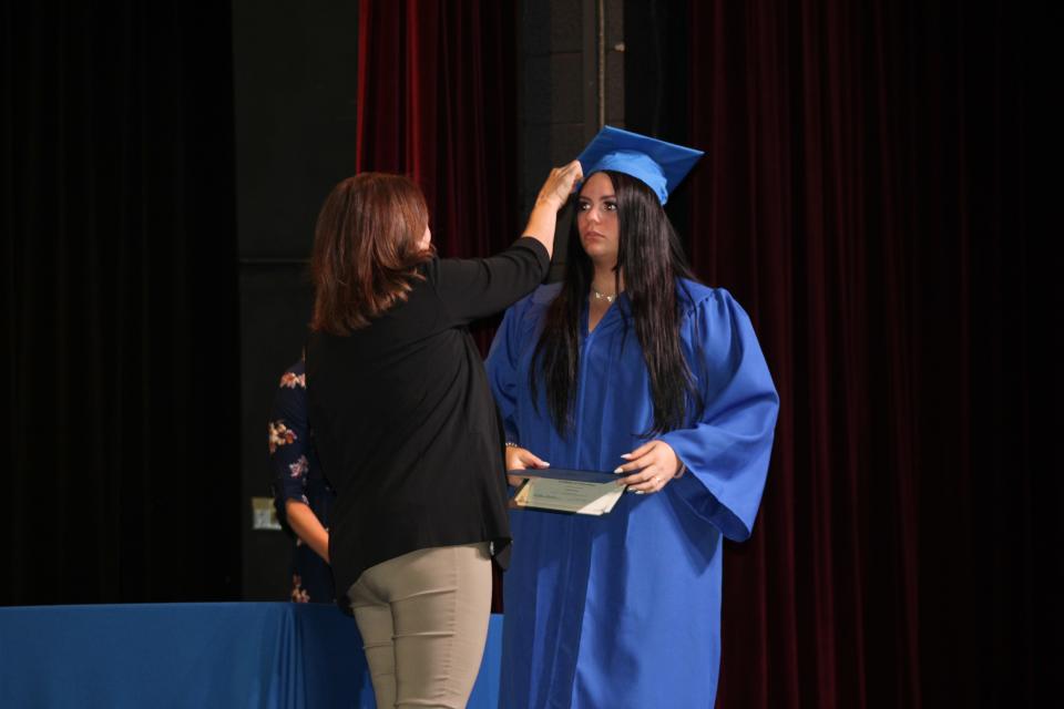 The  Adult Learning Center at Lake Region State College held graduation ceremonies May 25th at Lake Region State College. This year, 43 students met graduation requirements with more than 20 graduates participating in the ceremony.