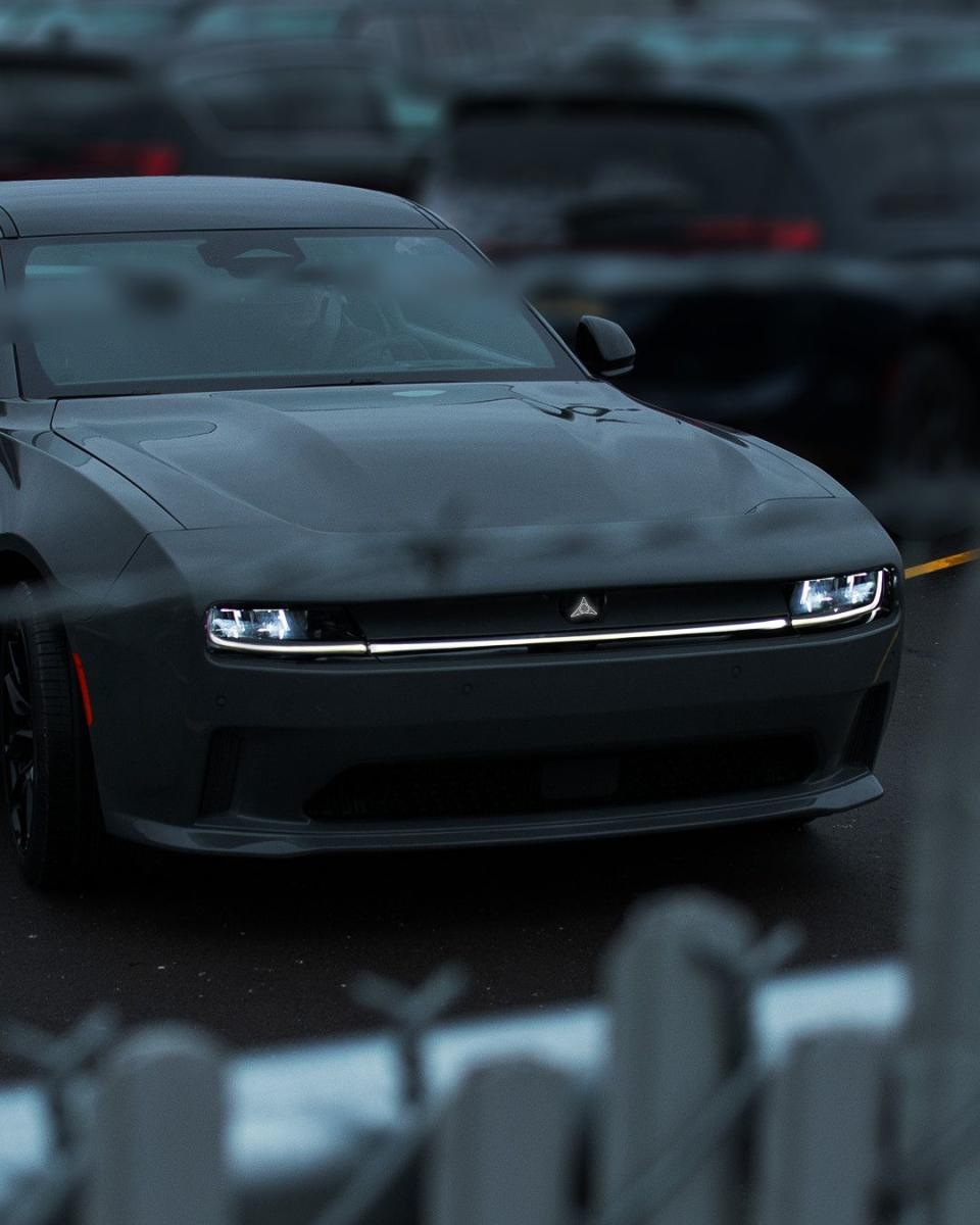 2025 dodge charger preproduction model front end