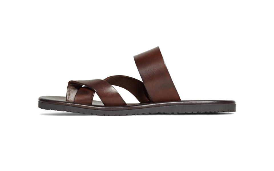 Best Men’s Leather Sandals: Brooks Brothers