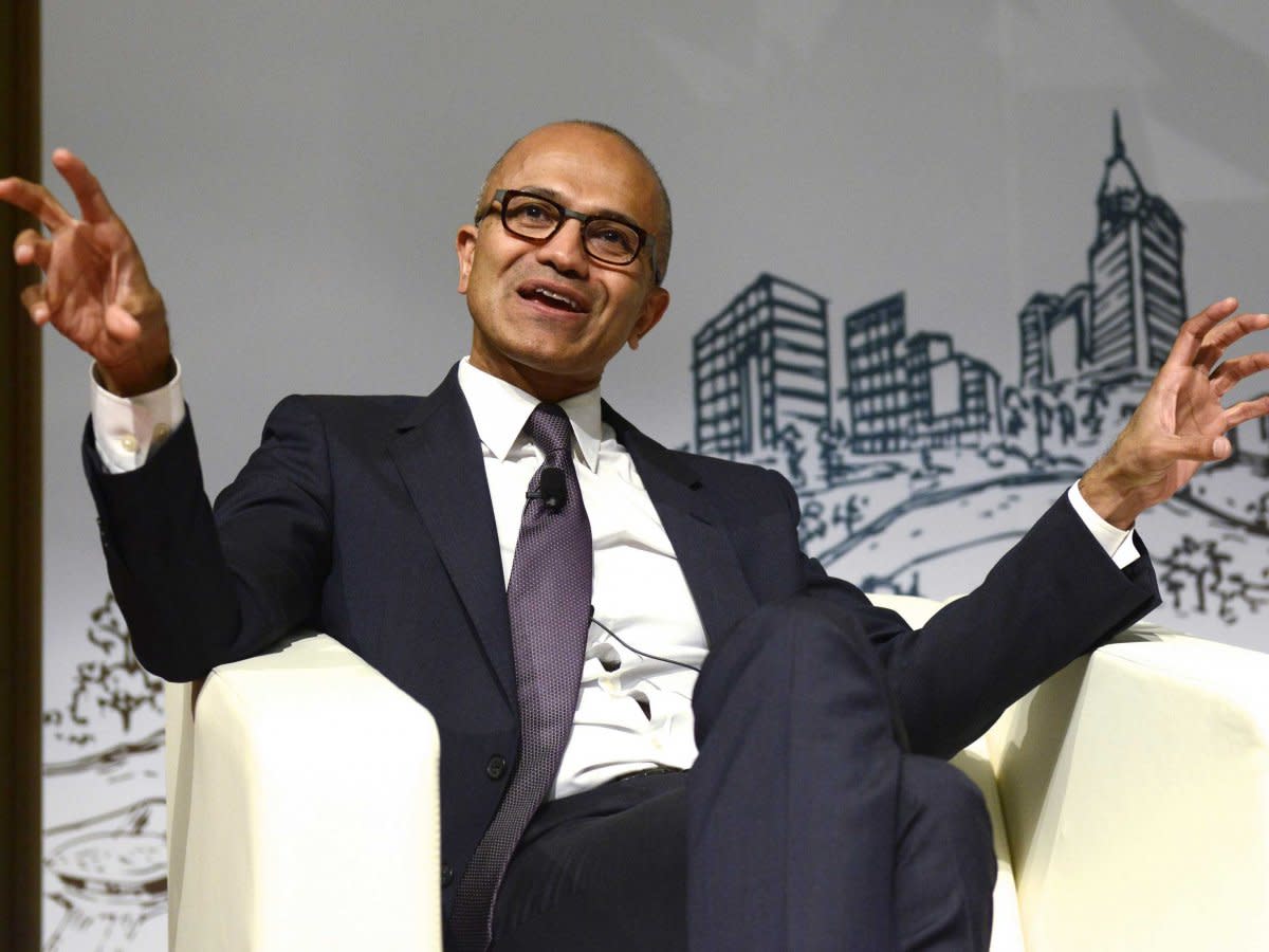 Microsoft Chief Executive Satya Nadella