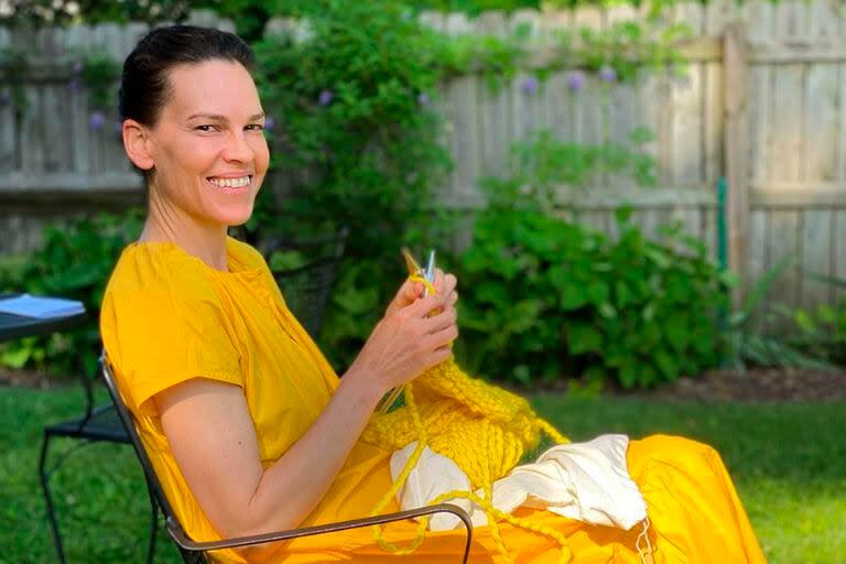 Hilary Swank habló sobre su maternidad: “Es lo mejor del mundo”