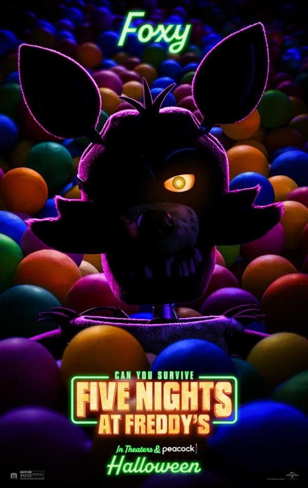 Póster de Five Nights at Freddy's (Imagen: X, @FNAFMovie)
