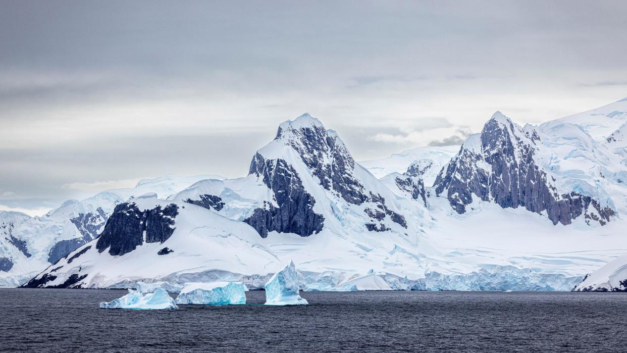 Antarctic coast