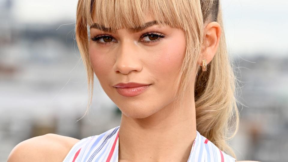 All eyes were on Zendaya during the 'Challengers' photocall at Claridges Hotel in London.
