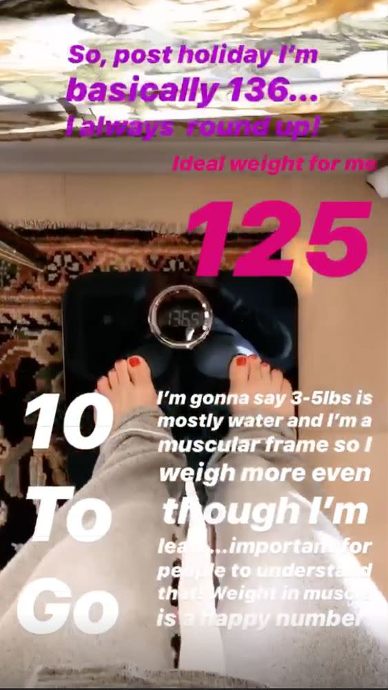 Kate Hudson Just Shared Her Exact Weight On Instagram: 'I Wasn't