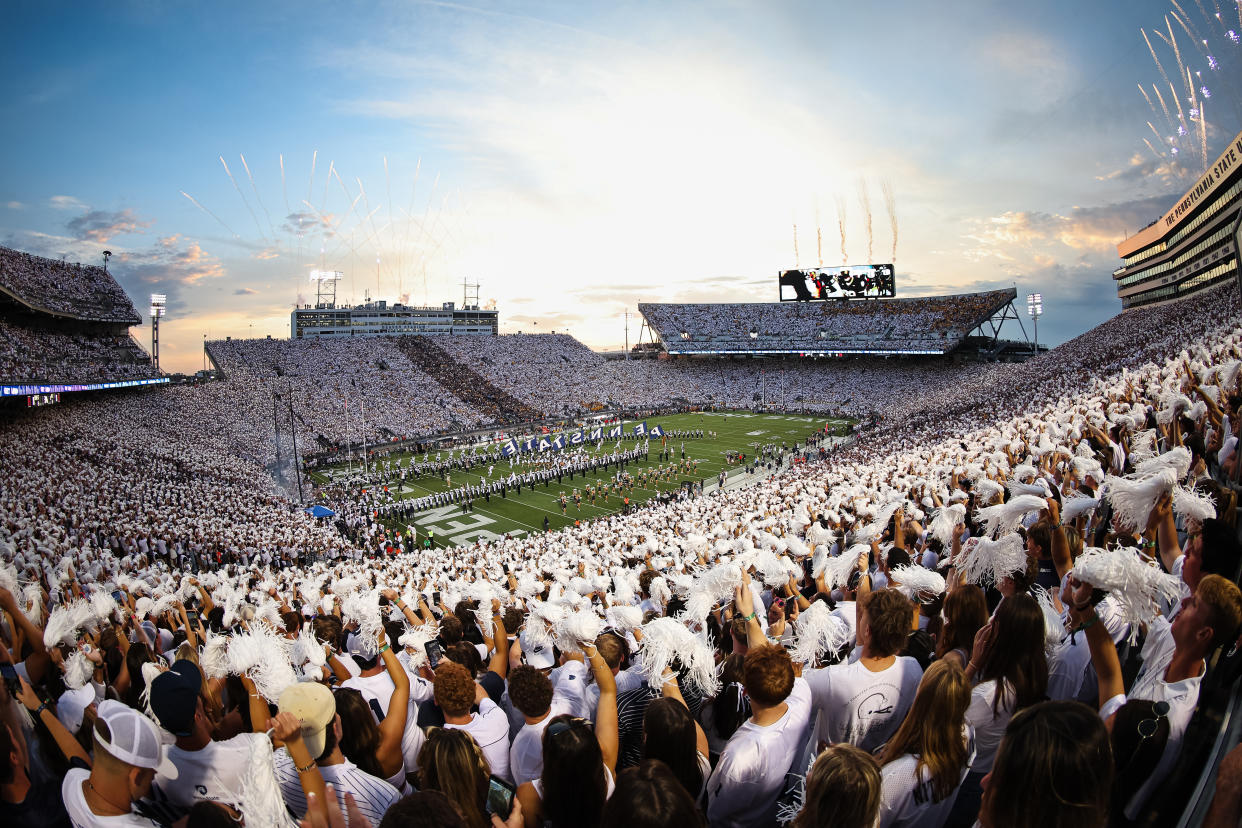 Penn State's Beaver Stadium was rocking on Saturday. (Scott Taetsch/Getty Images)