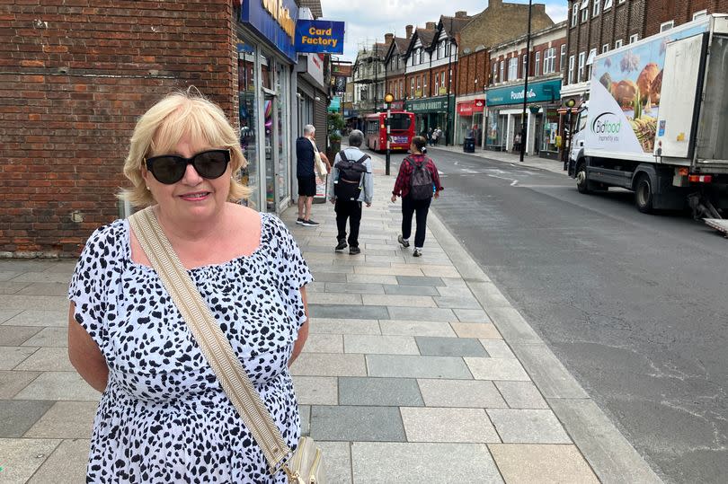 Pat Slonbcki, 68, said she felt Keir Starmer was ‘not strong enough’ to be prime minister