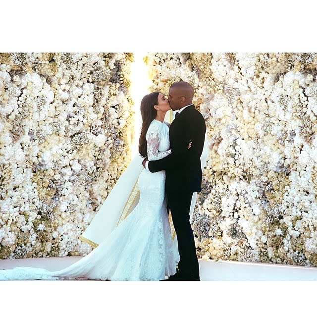 10) Kim Kardashian Marries Kanye West