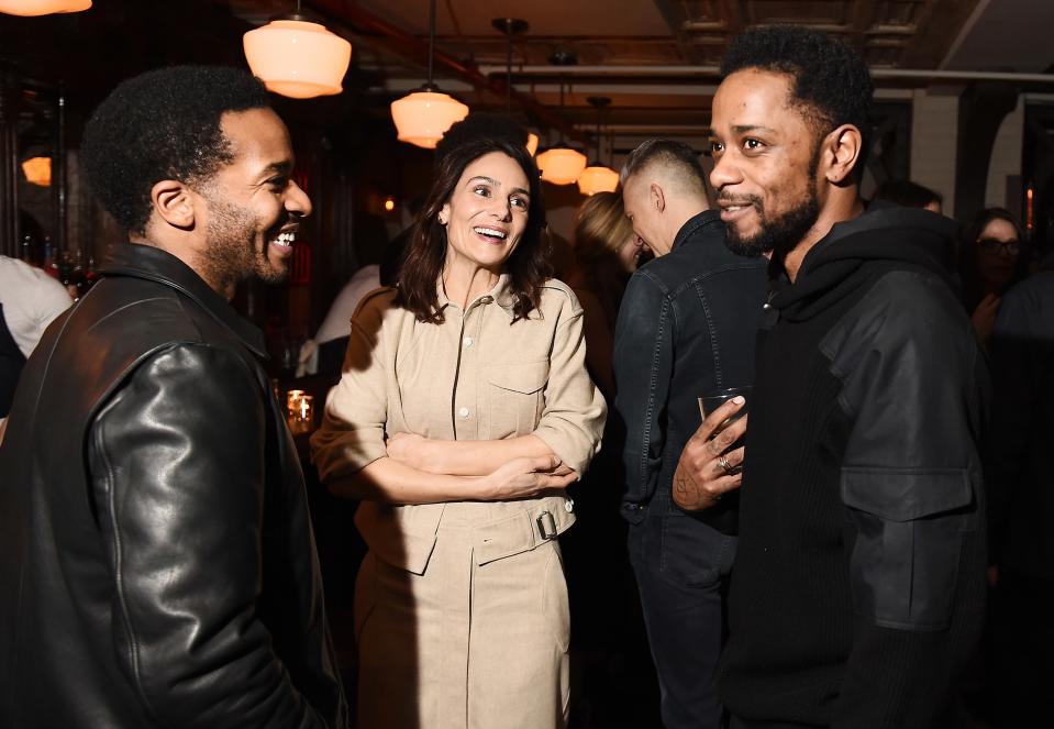 <h1 class="title">André Holland, Annie Parisse, Lakeith Stanfield</h1><cite class="credit">Photo: Getty Images</cite>