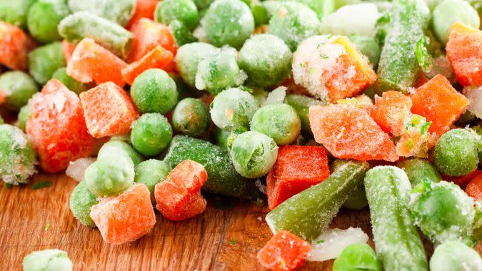 frozen vegetables