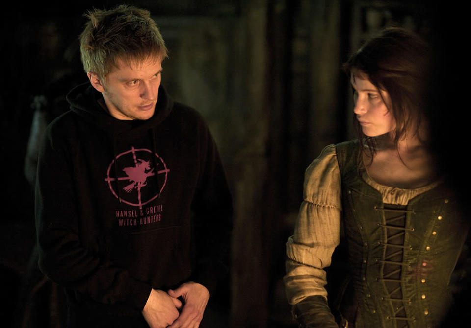 Gemma Arterton and Jeremy Renner in Paramount Pictures' "Hansel & Gretel: Witch Hunters" - 2013