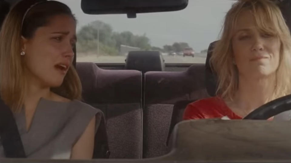 Rose Byrne and Kristen Wiig in Bridesmaids