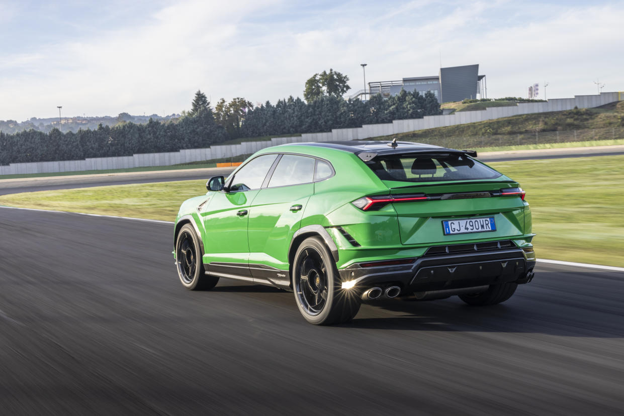 The Urus Performante’s power has increased to 657bhp. (Lamborghini)