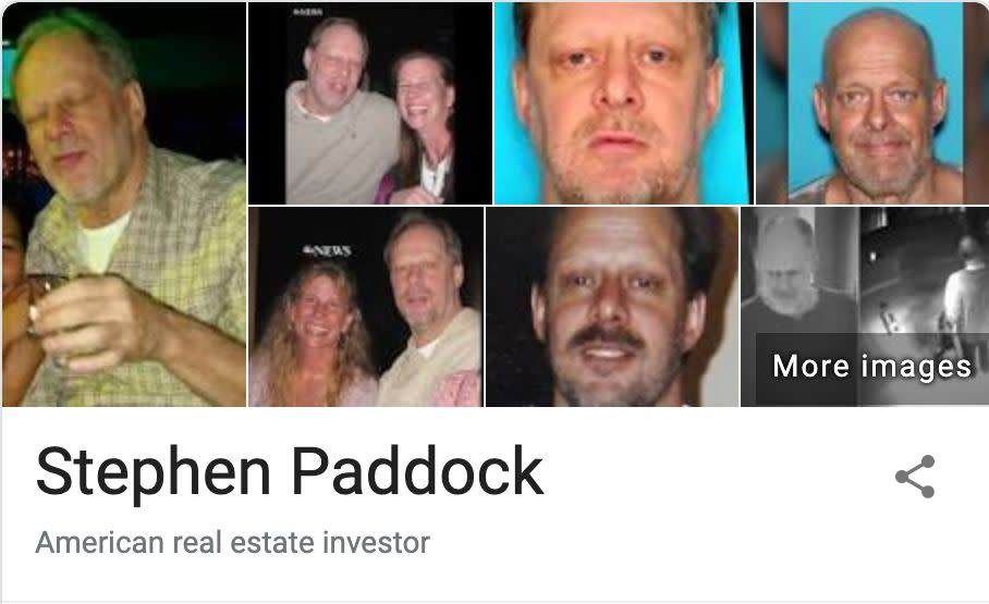 Las Vegas shooter Stephen Paddock is listed as a "American real estate investor." (Photo: HuffPost US)