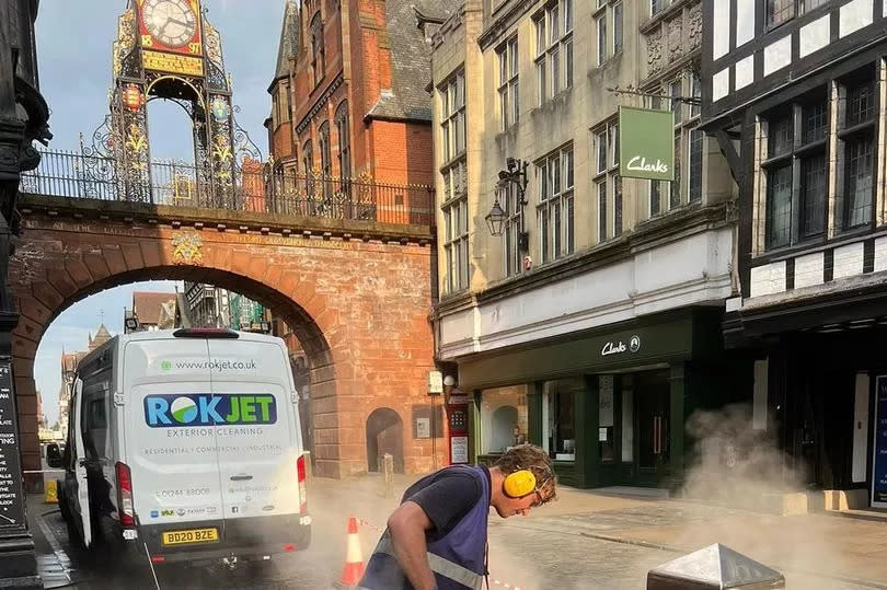 Preparations are underway in the city of Chester