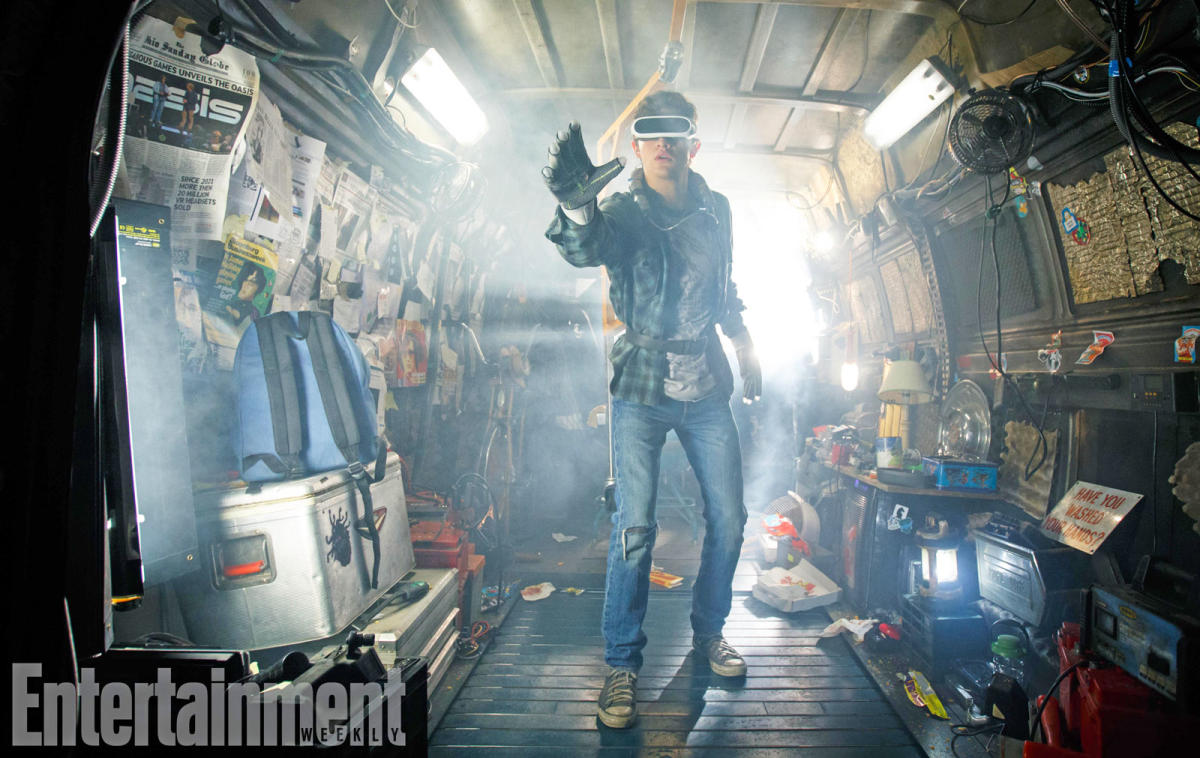 Steven Spielberg's Ready Player One takes the past into the future: This  week's EW cover