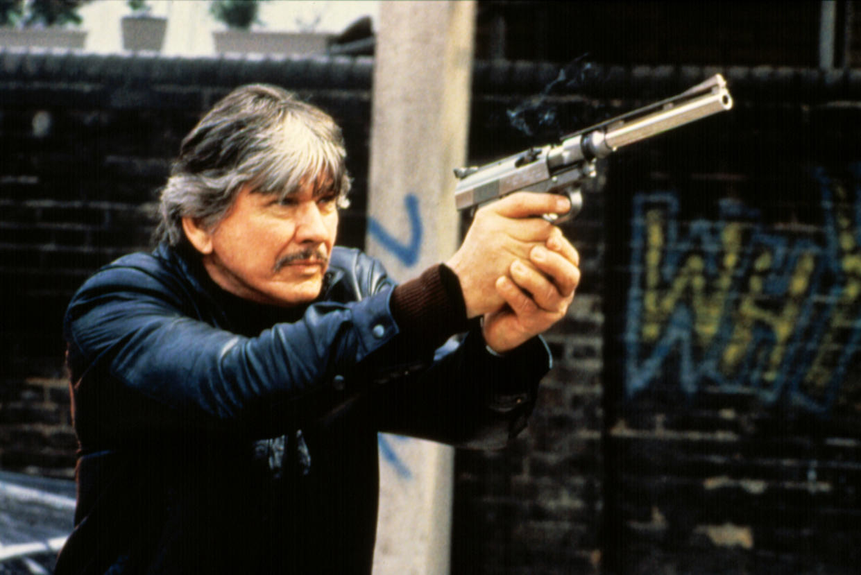 Charles Bronson in 1985's 'Death Wish 3.' He almost played the 'City Slickers' role that won Jack Palance an Oscar. (Photo: Cannon Films/Courtesy Everett Collection)