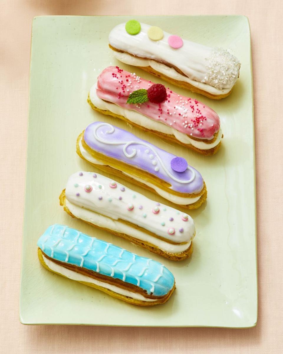 Coconut Creme Éclairs