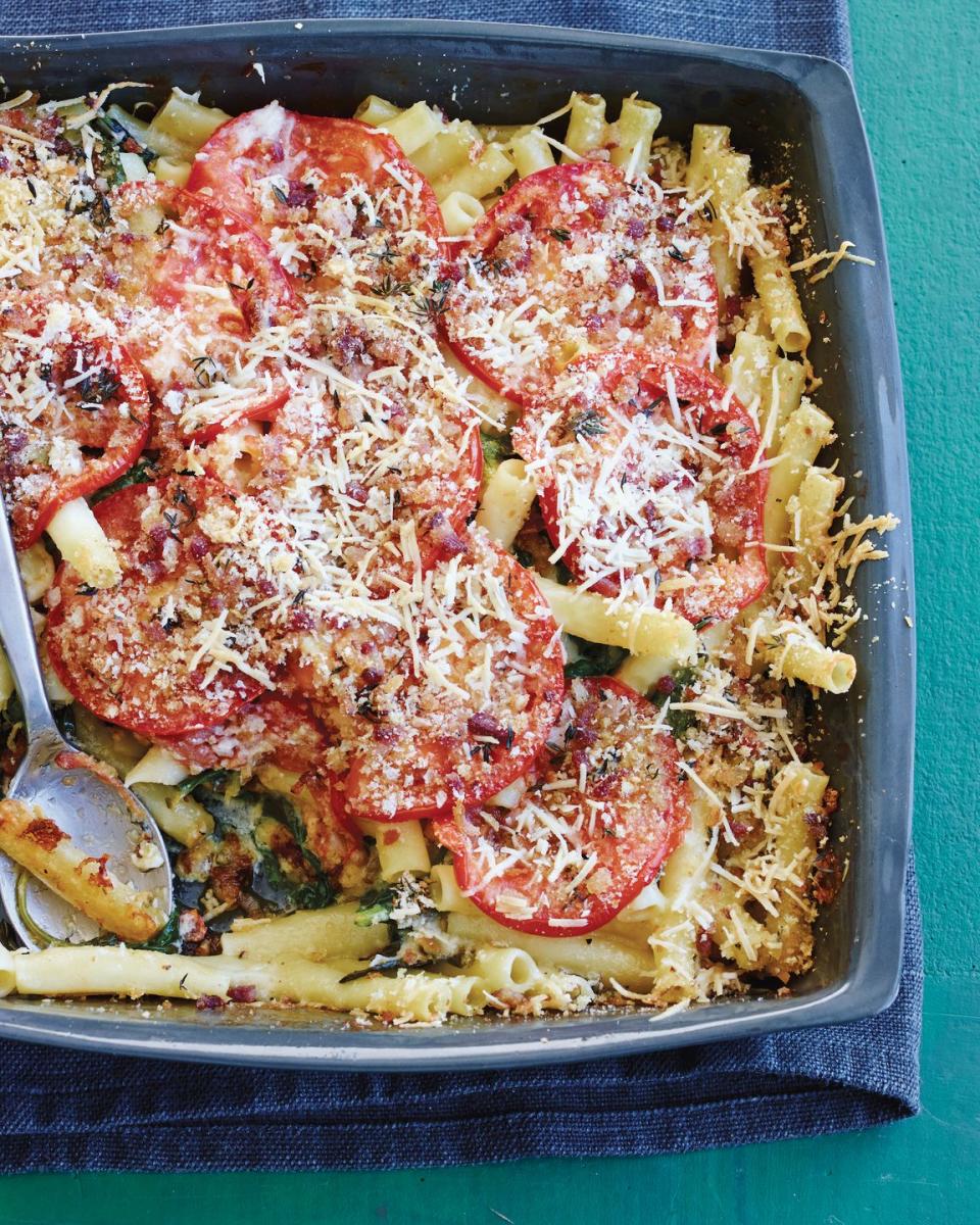 Pasta Al Forno with Bacon Bread Crumbs