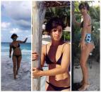 <p>La actriz de 33 años, madre de dos hijos, deslumbró con su silueta desde las paradisíacas playas de Tulum, México. - Foto: Instagram.com/agustinacherriok</p>