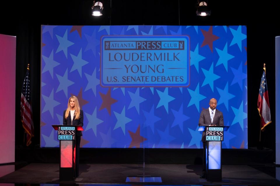 kelly raphael georgia senate runoffs debate