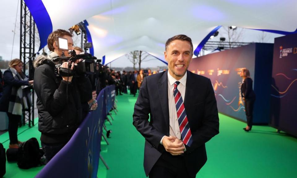 Phil Neville says England staff are locked in room plotting World Cup glory