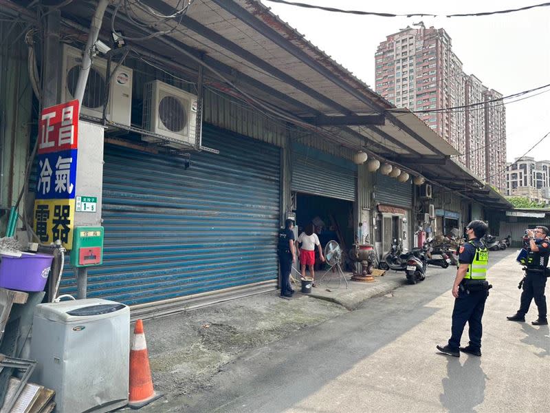 警方前往宮廟等場所稽查。（圖／翻攝畫面）