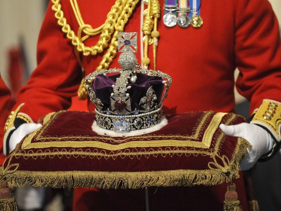 17 Photos of the Royals in Rubies, Beginning with the Imperial Crown