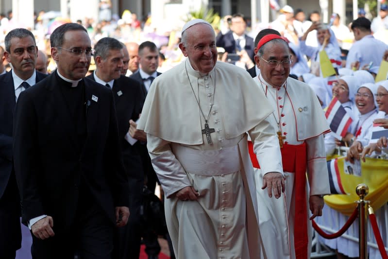 Pope Francis visits Thailand