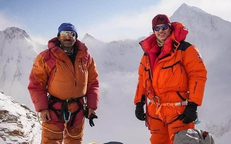 Missing K2 Climbers Muhammad Ali Sadpara and John Snorr - John Snorri/Instagram