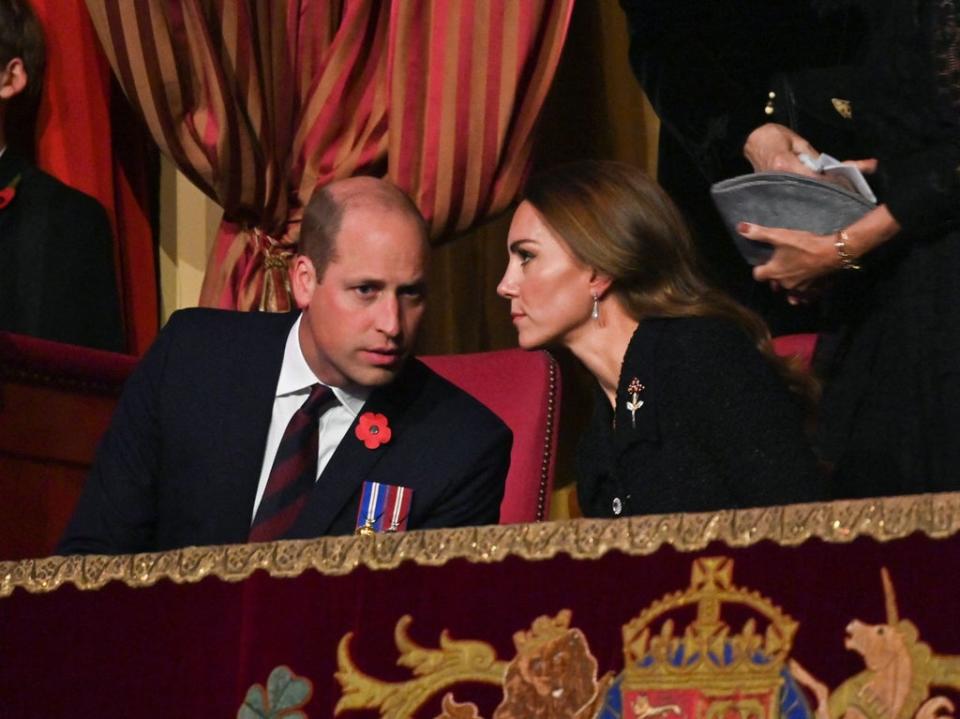 The Duke and Duchess of Cambridge, photographed on 13 November 2021 (POOL/AFP via Getty Images)