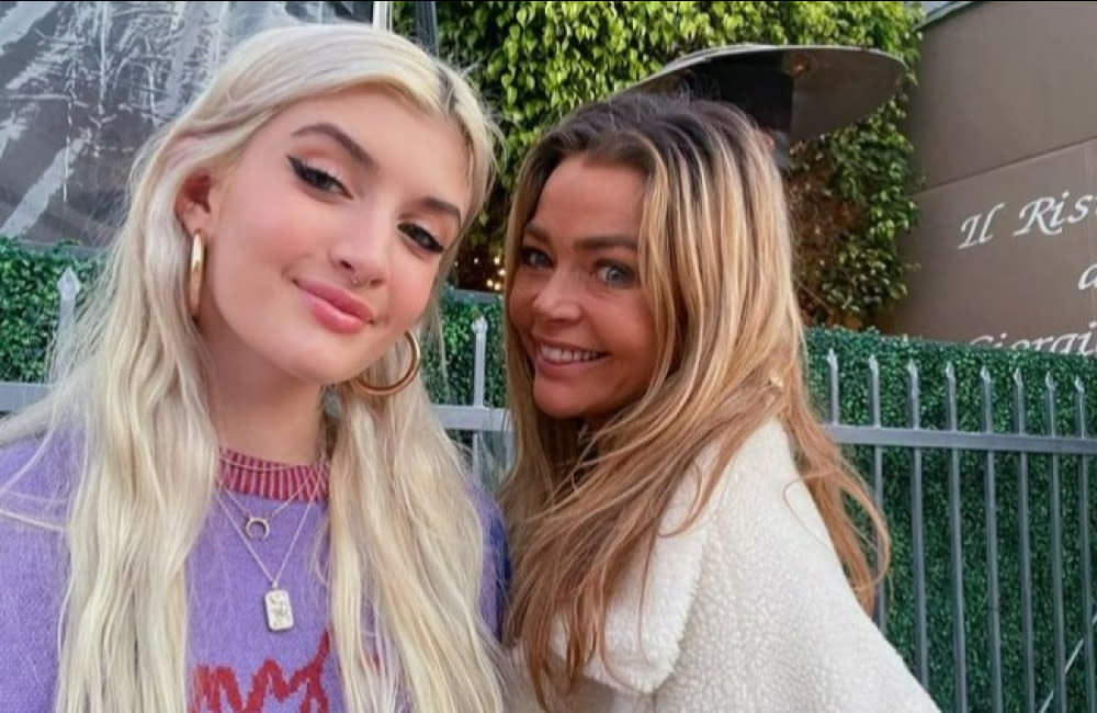 Denise Richards is begging her teen daughter not to have a boob job credit:Bang Showbiz