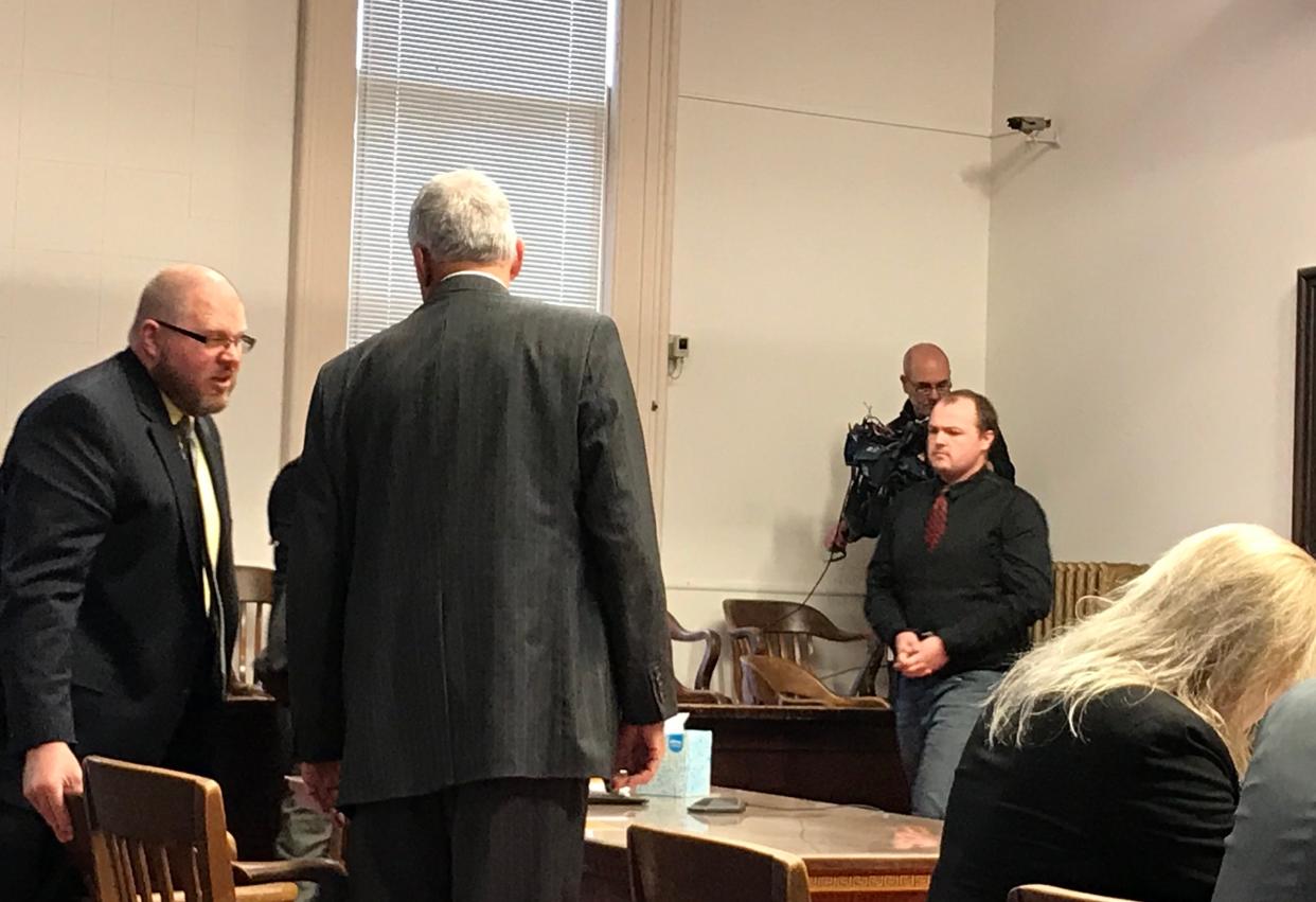 George Wagner IV appears in Pike County Common Pleas Court in this file photo.