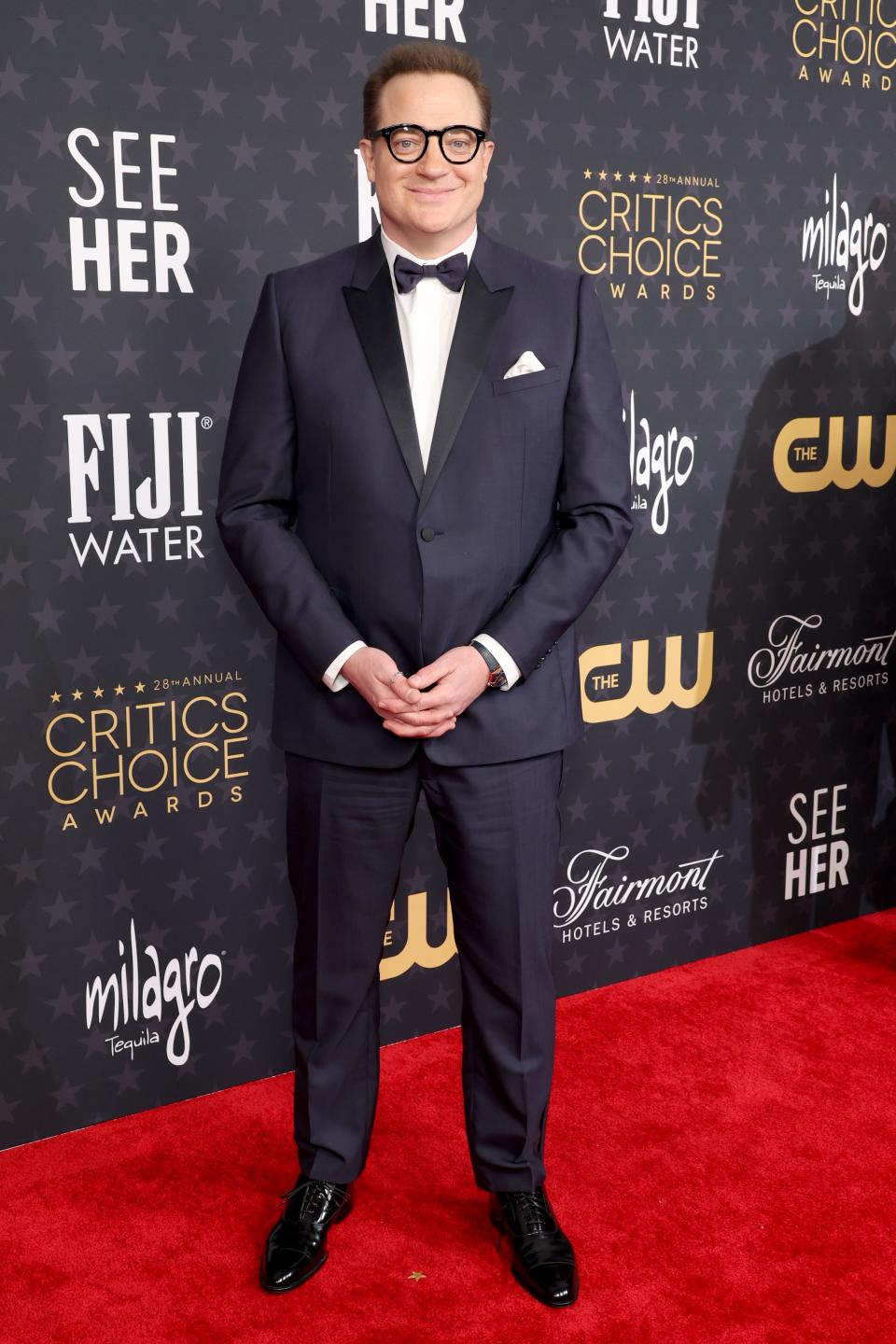 Brendan Fraser attends the 28th Annual Critics Choice Awards at Fairmont Century Plaza on January 15, 2023 in Los Angeles, California.