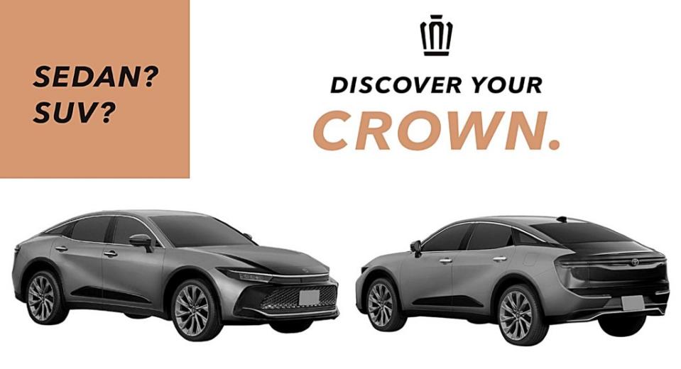 TOYOTA官網宣布7月15日將推出全新Crown，它既是房車也是休旅更是