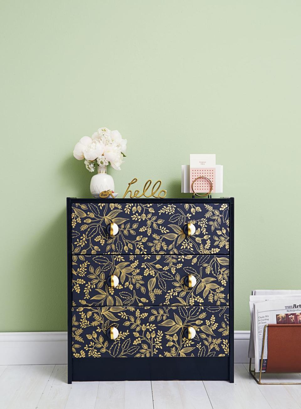 Patterned Dresser