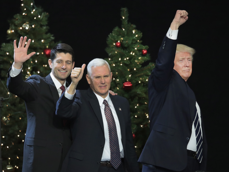 paul ryan mike pence Donald Trump