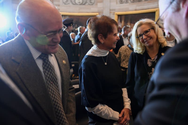 Members of Congress honor the U.S. Capitol Police, the Washington D.C. Metropolitan Police and others who protected the Capitol