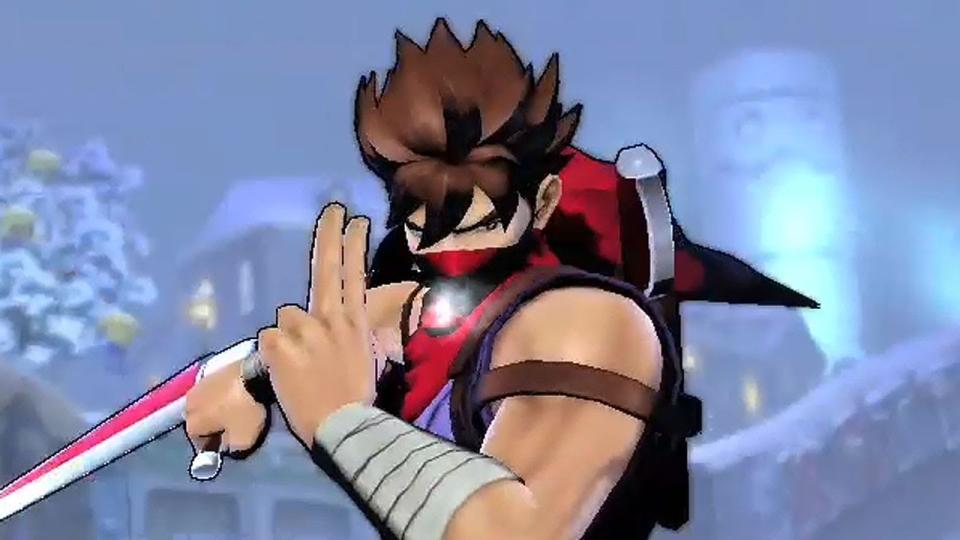 Strider Hiryu in Marvel vs. Capcom 3