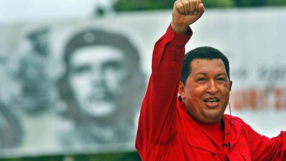 Hugo Chávez.