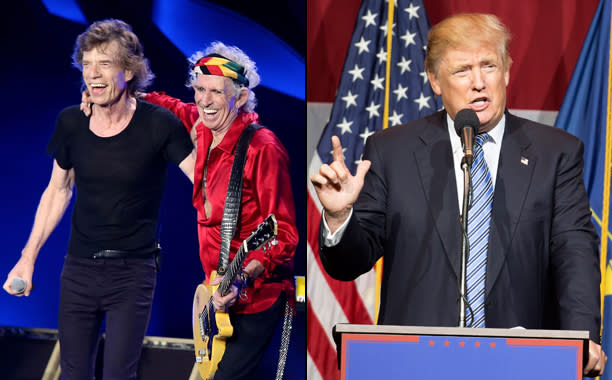 Rolling Stones vs. Donald Trump