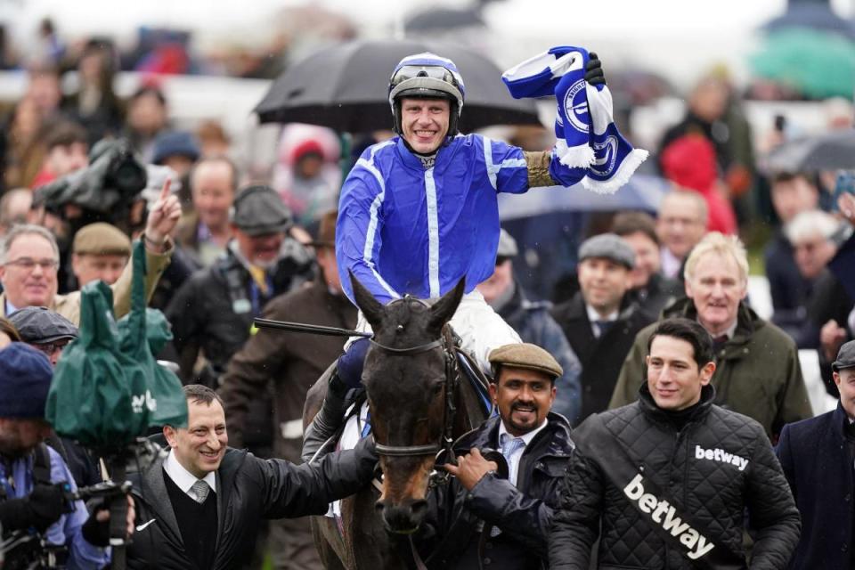 Tony Bloom's Energumene is on the way back from injury <i>(Image: Mike Egerton/PA Wire)</i>